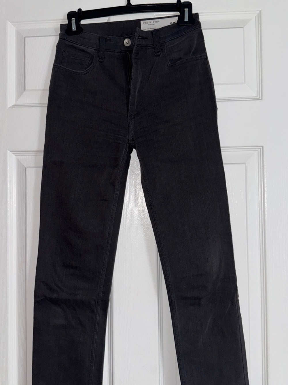 Slim Straight Men's Jeans in Black